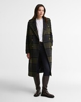 Mantel Cottesmore Checked Wool Coat, Barbour