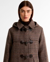 Dufflecoat Melody Check Wool, Barbour