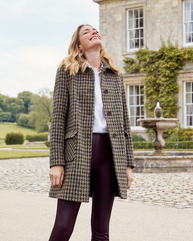 Tweed-Kurzmantel Marly, Wellington