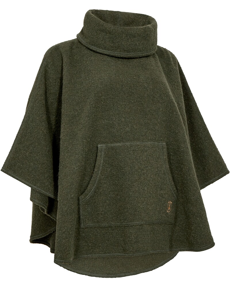 Damen Poncho Wilder