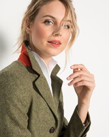 Fischgrat-Tweedblazer, HIGHMOOR