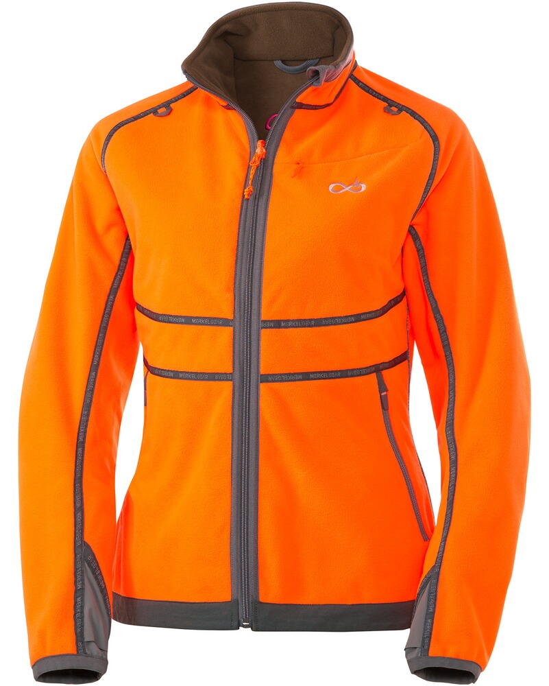 Damen Wendefleecejacke HELIX, Merkel Gear