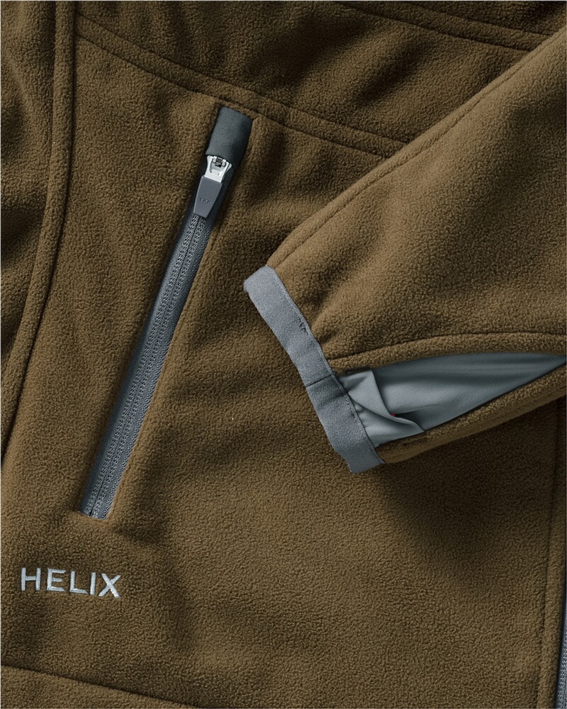 Damen Wendefleecejacke HELIX, Merkel Gear