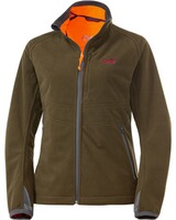 Damen Wendefleecejacke HELIX, Merkel Gear