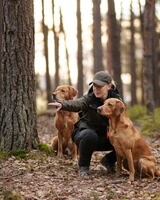 Damen Jacke Dog Sports 2.0, Pinewood