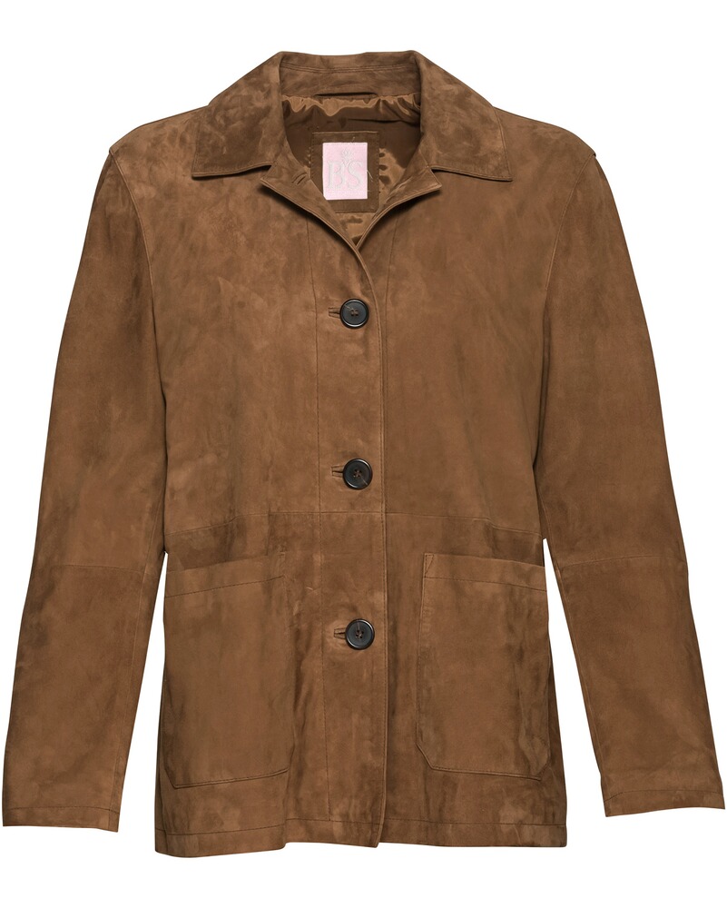 Leder-Hemdjacke