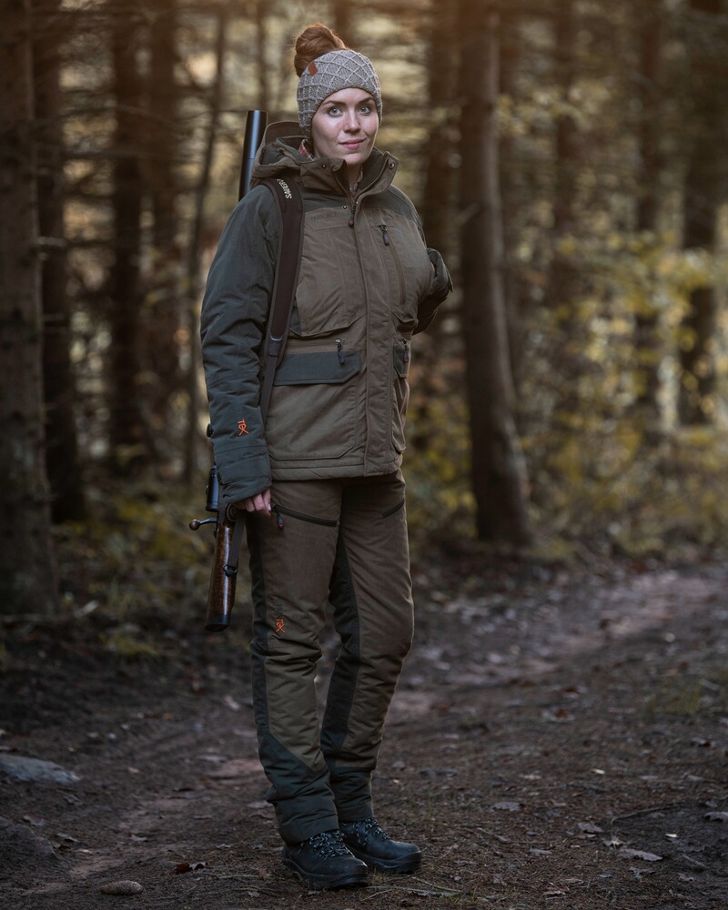 Damen Winter-Ansitzhose Evo Huntex, Parforce Active