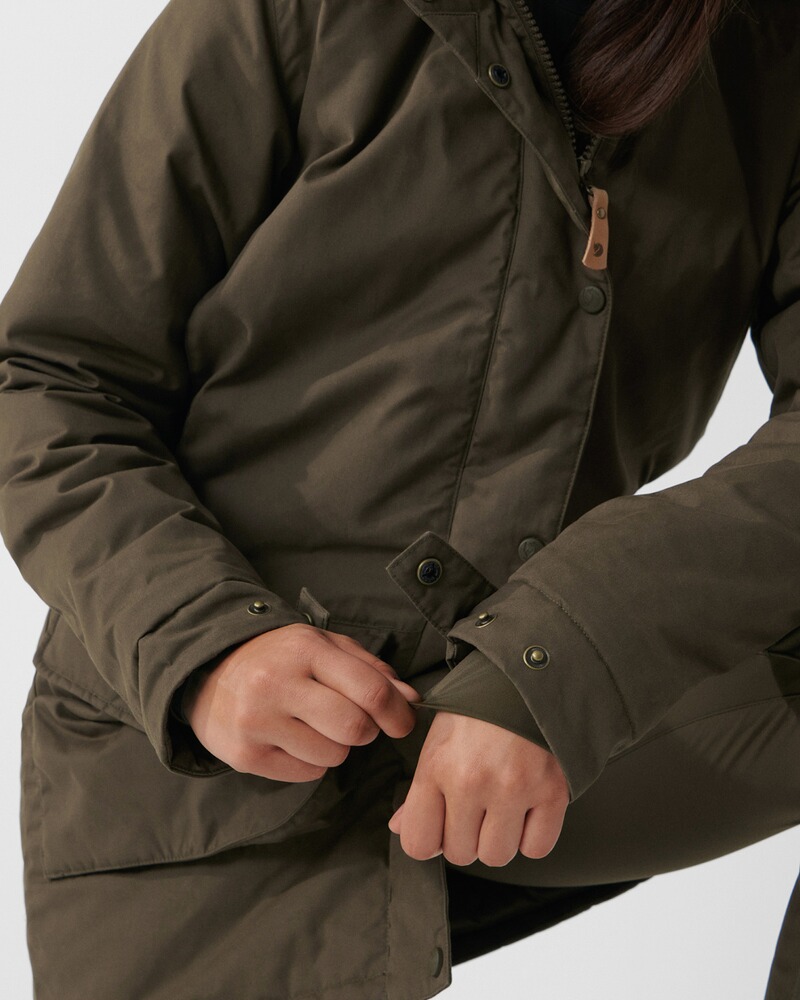 Damen Winterjacke Högvit, Fjällräven