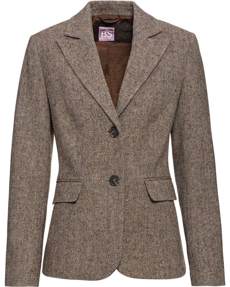 Fischgrat-Blazer