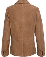 Blazer aus Veloursleder, HIGHMOOR