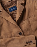 Blazer aus Veloursleder, HIGHMOOR