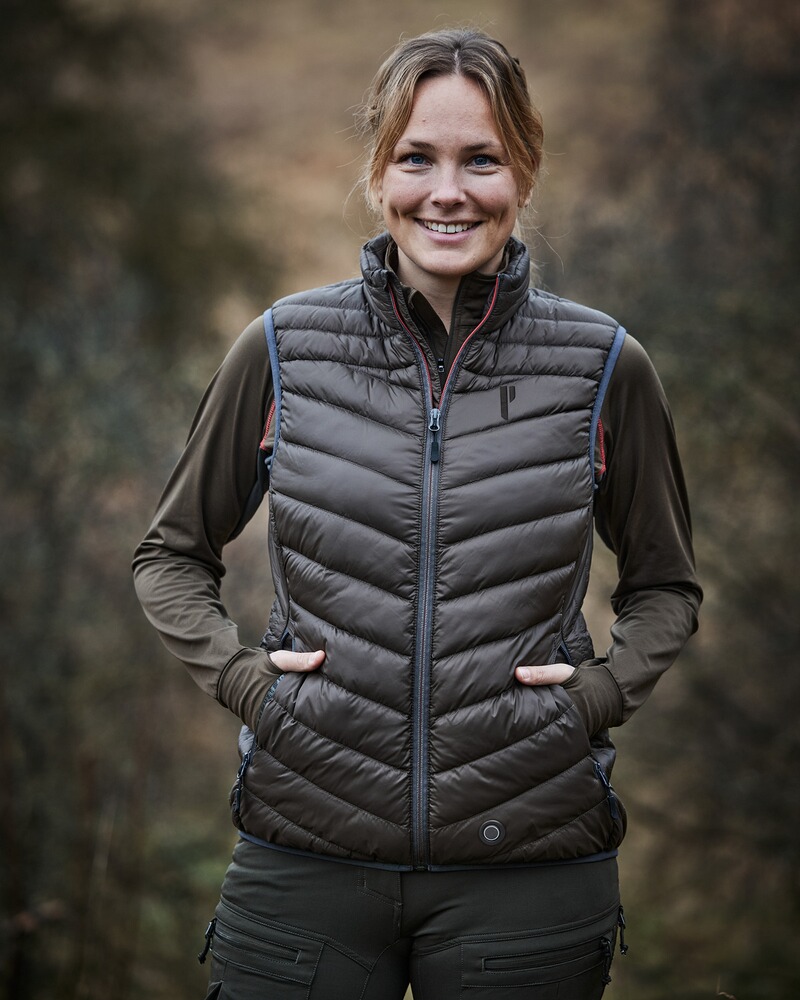 Damen Heizweste RED, Parforce Active