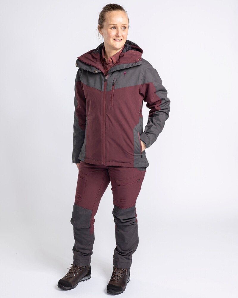 Damen Jacke Finnveden Hybrid Extreme, Pinewood