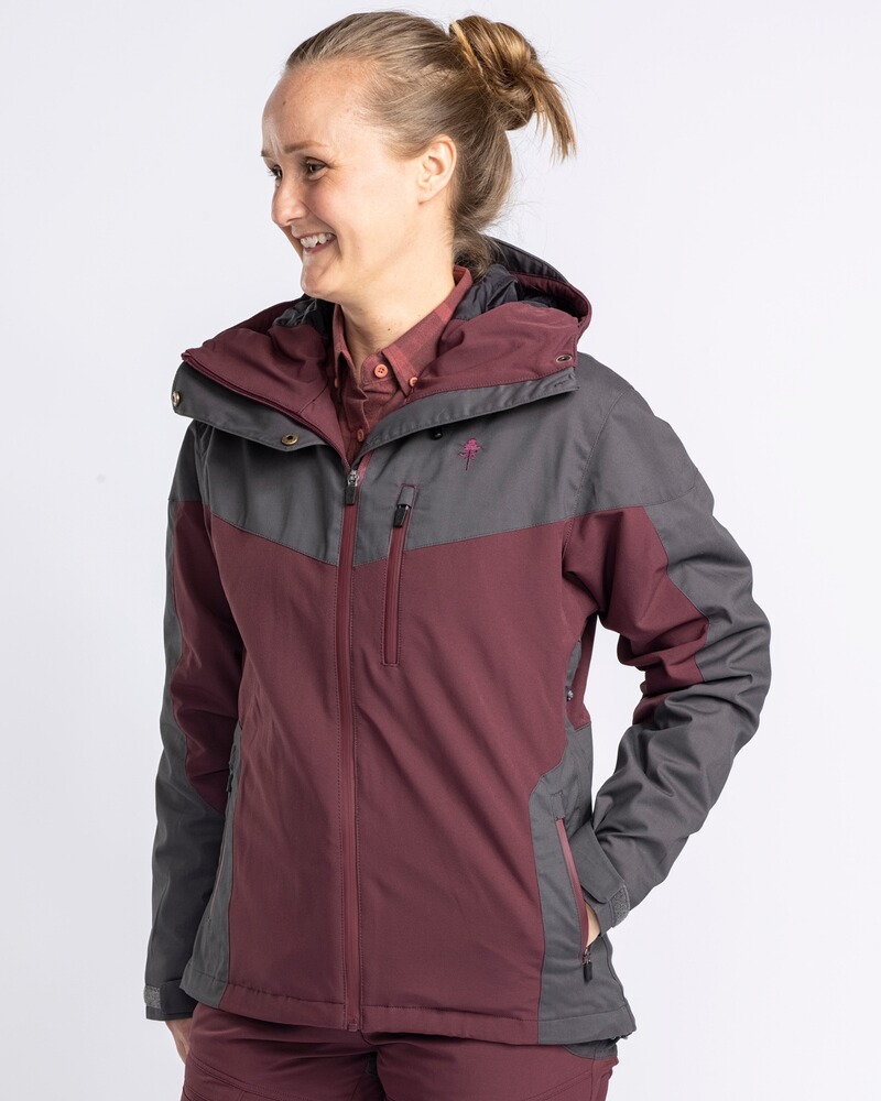 Damen Jacke Finnveden Hybrid Extreme, Pinewood