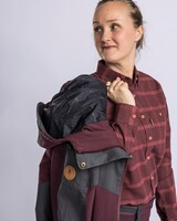 Damen Jacke Finnveden Hybrid Extreme, Pinewood