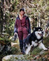 Damen Jacke Finnveden Hybrid Extreme, Pinewood