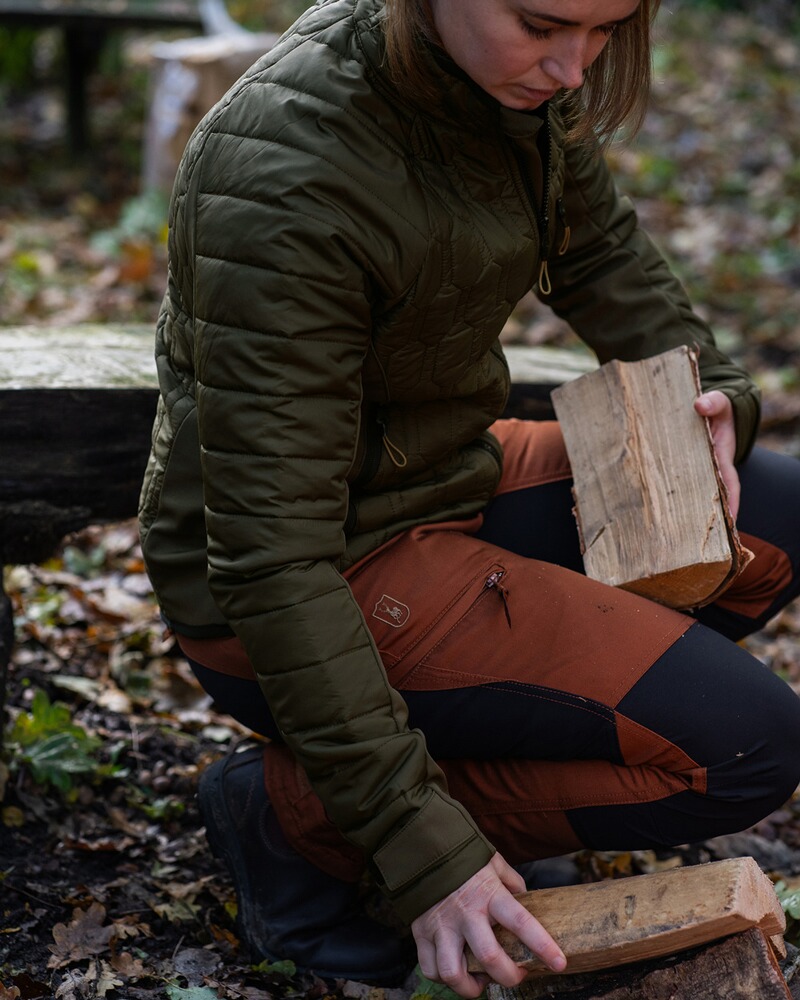 Damen Steppjacke Mossdale, Deerhunter