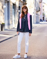 Doppelreihiger Blazer, Brigitte von Schönfels