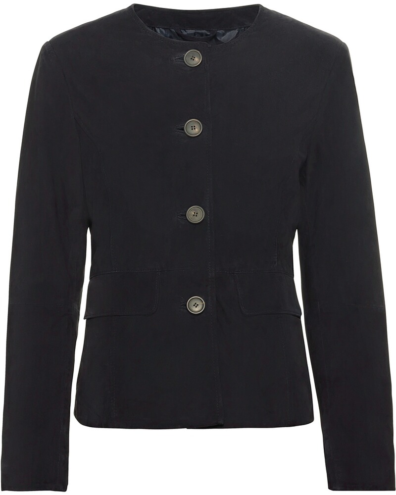 Kurze Lederjacke