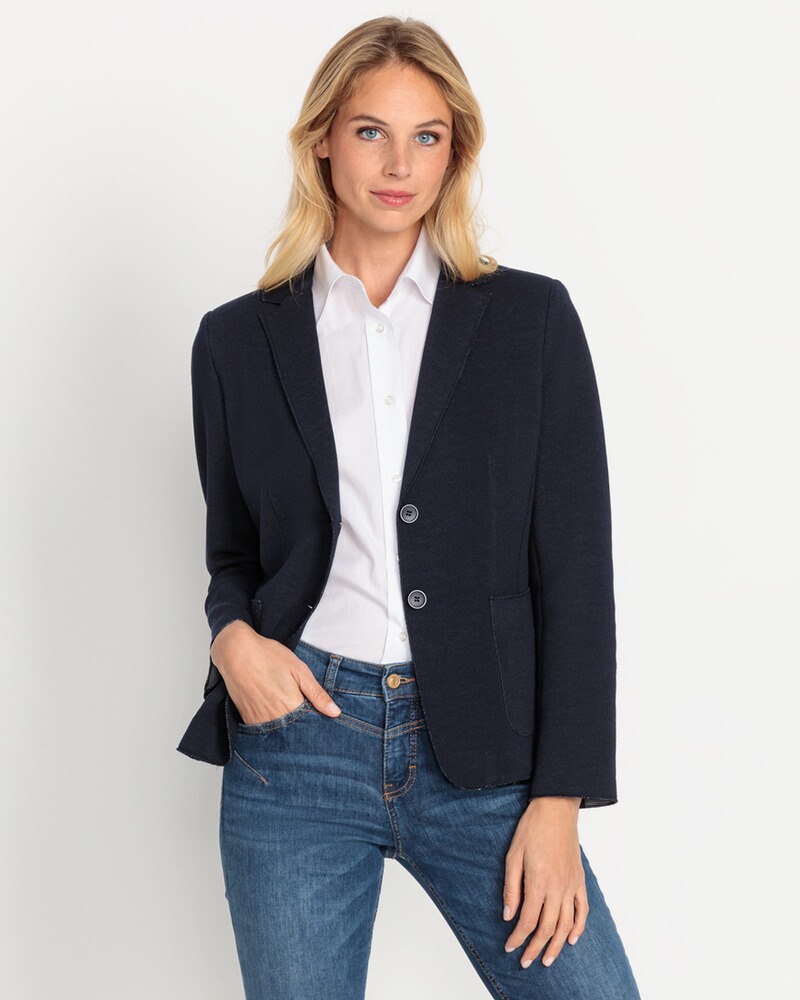 Piqué-Blazer, HIGHMOOR