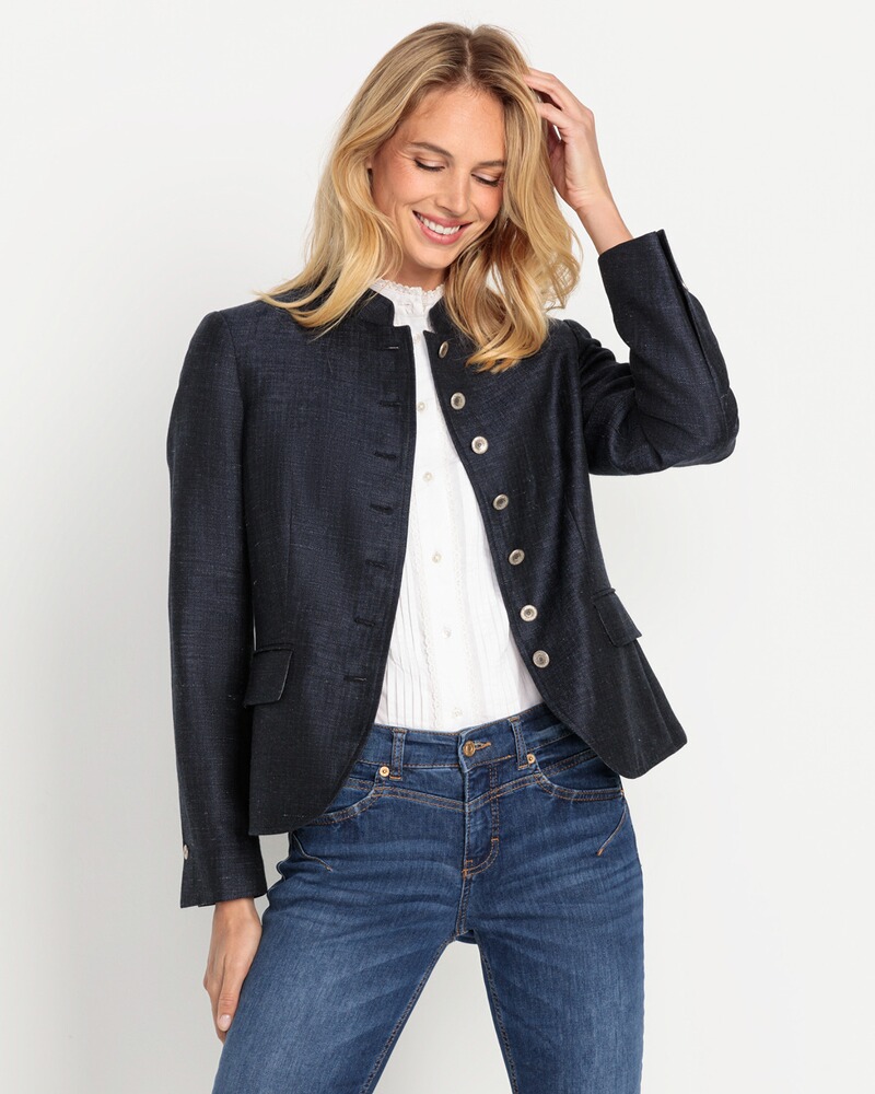 Kurze Stehkragenjacke, REITMAYER