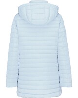 Lange Steppjacke mit Kapuze, Clarina