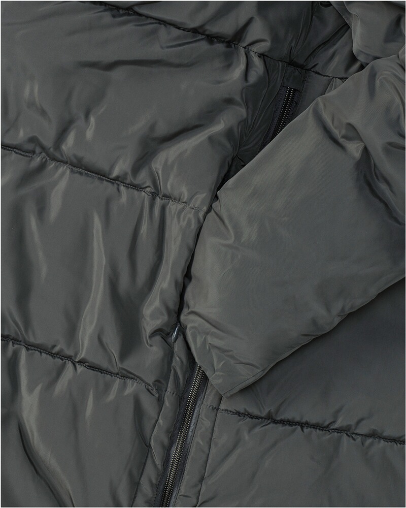 Kapuzen-Steppjacke, White Label