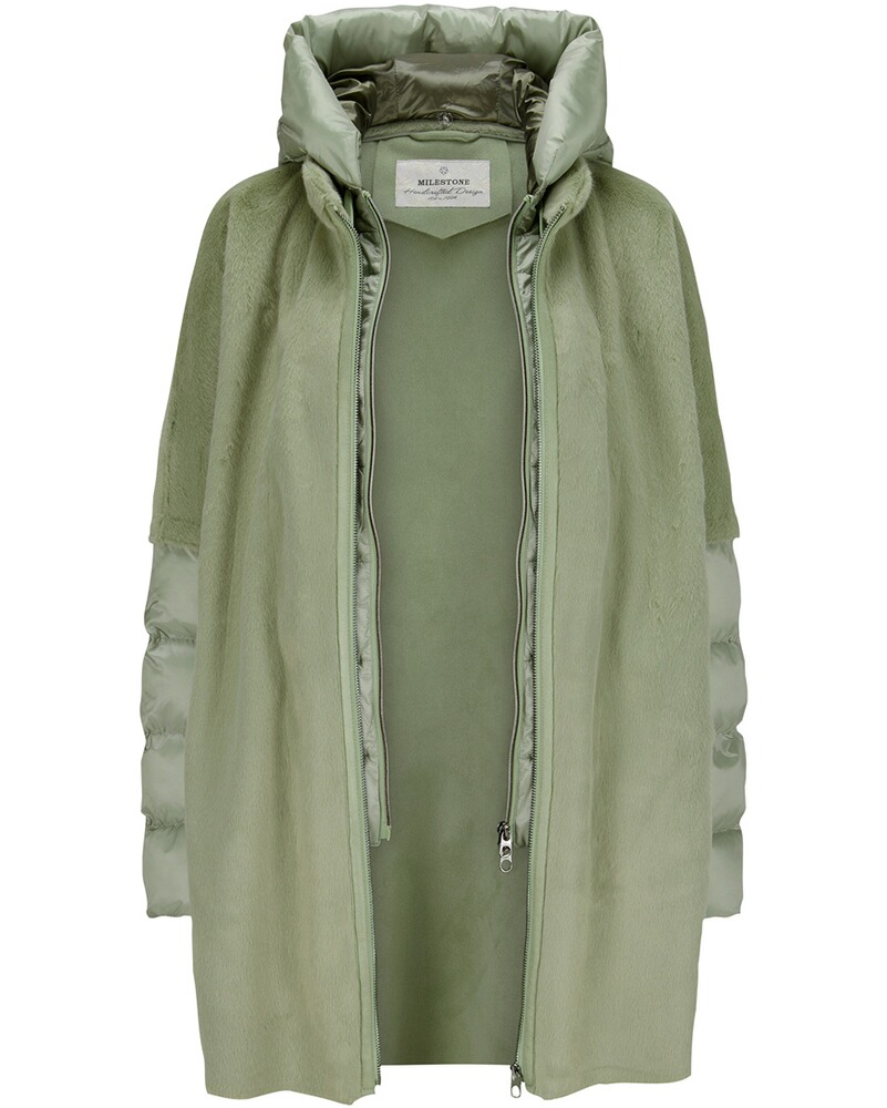 Fakefur-Jacke MsAries, Milestone