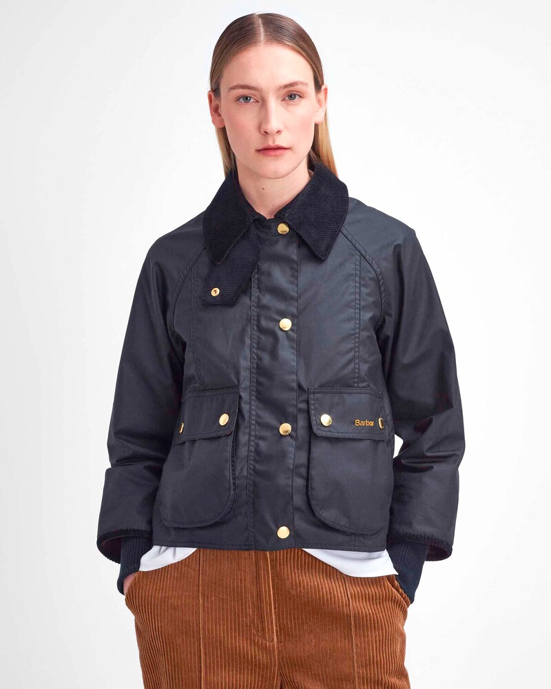 Wachsjacke Cropped Beadnell, Barbour