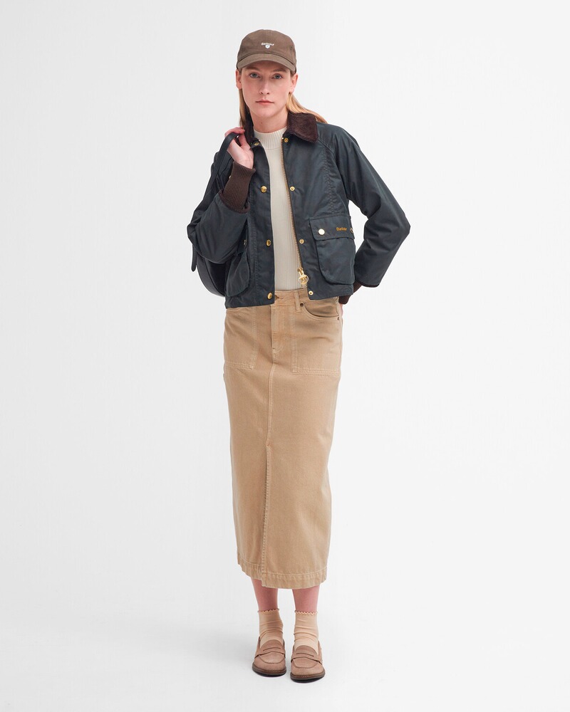Wachsjacke Cropped Beadnell, Barbour