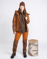 Damen Jacke Finnveden Hybrid Extreme, Pinewood