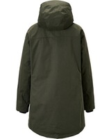 Damen Parka Padded Winter, Pinewood
