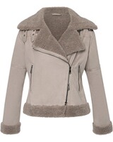 Bikerjacke, White Label