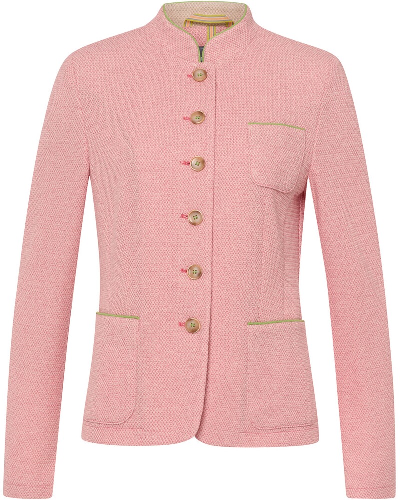 Kurze Stehkragenjacke