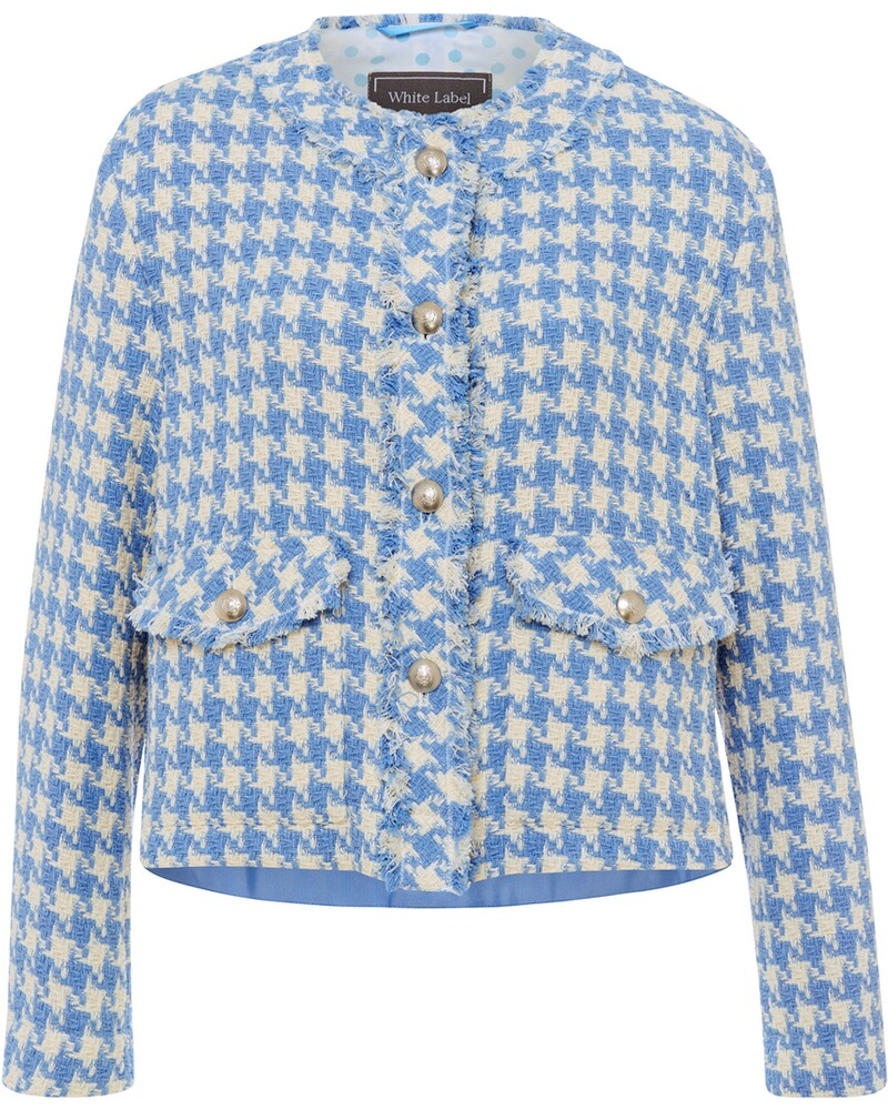 Bouclé-Jacke