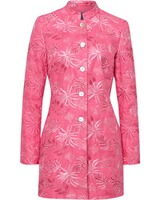 Leinen-Gehrock mit Stickereien, White Label