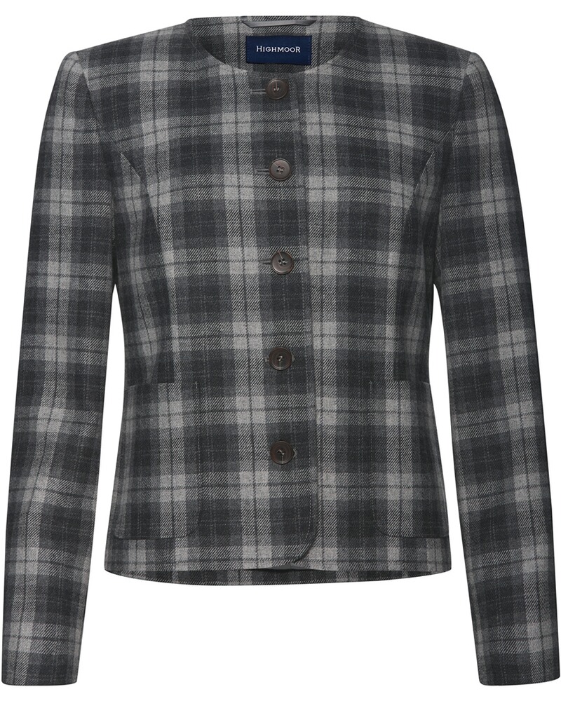 Kurze Tweedjacke