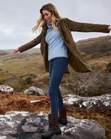 Lange Lederjacke, HIGHMOOR