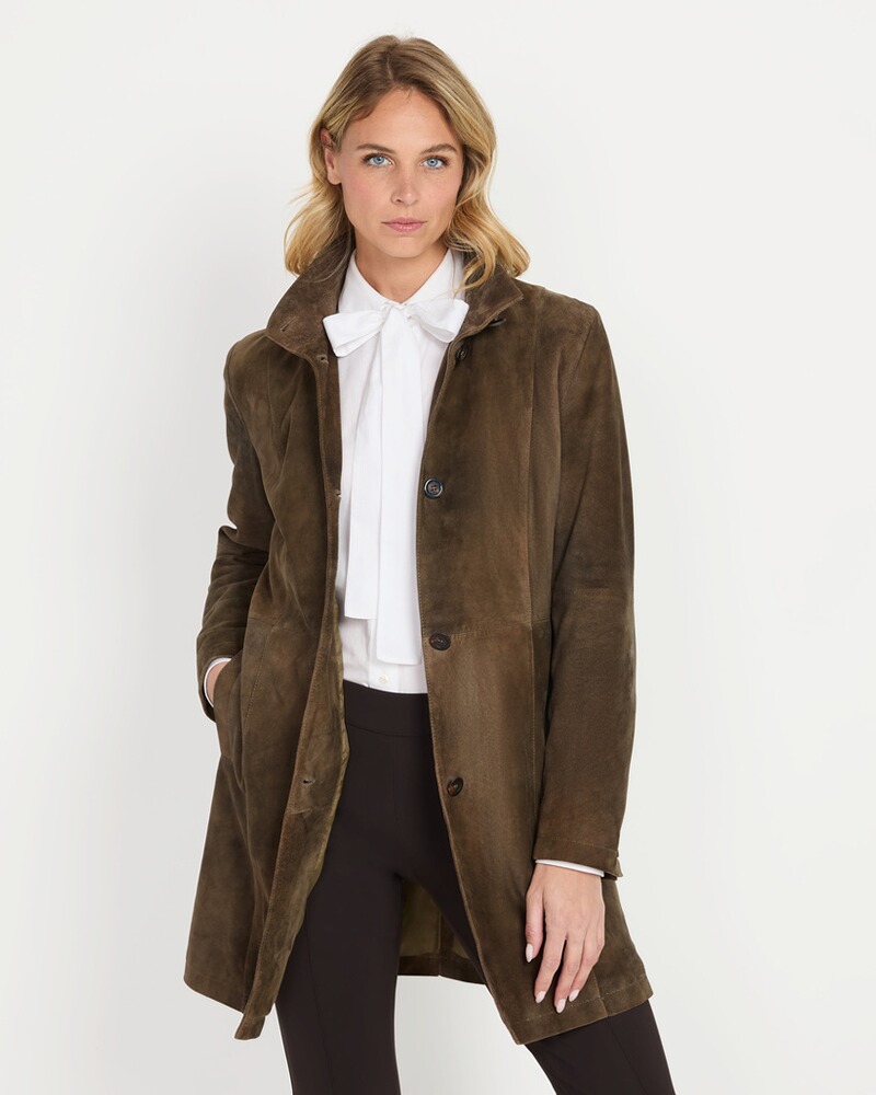 Lange Lederjacke, HIGHMOOR
