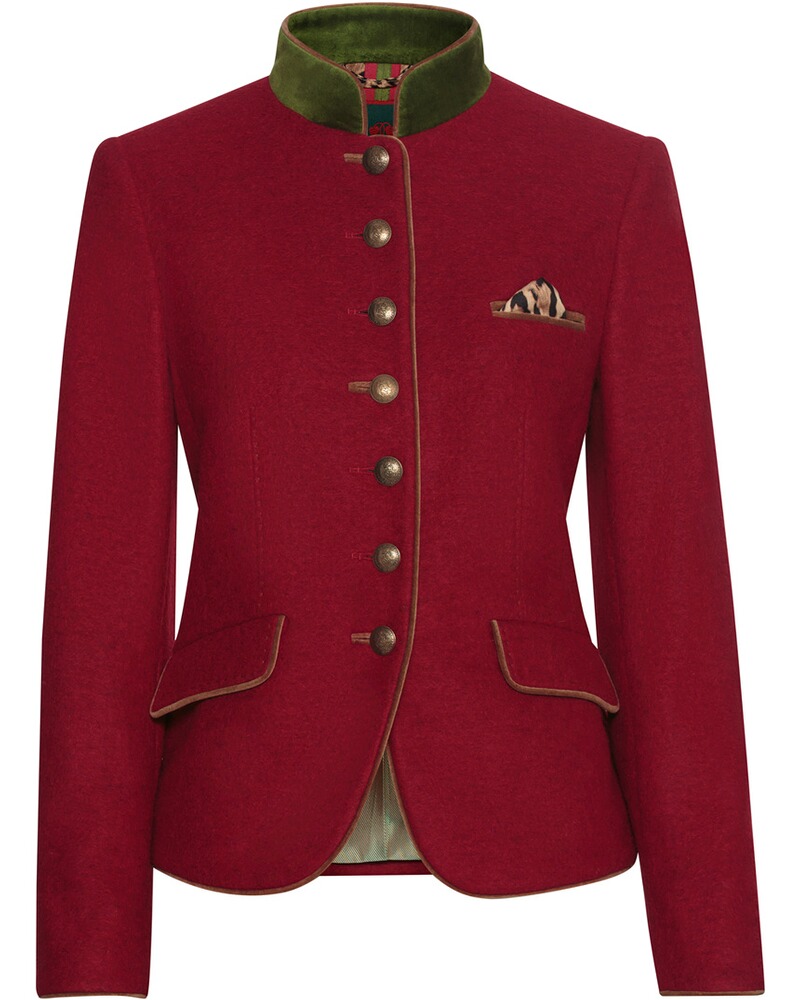 Stehkragenjacke