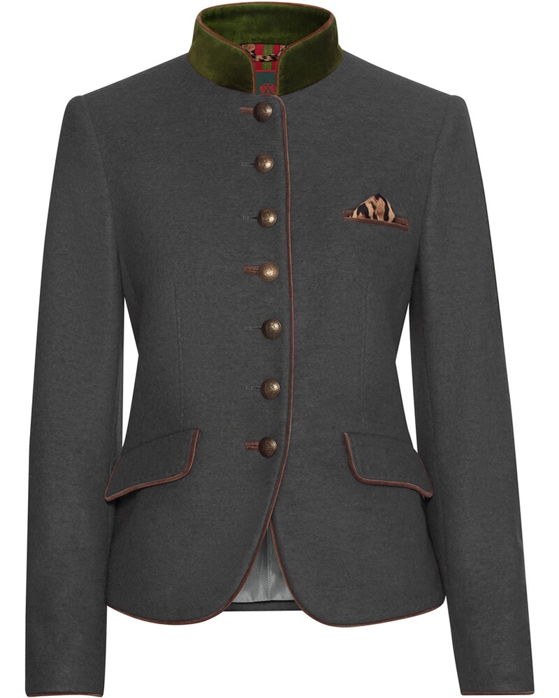 Stehkragenjacke