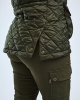 Damen Steppweste Nydala Classic, Pinewood