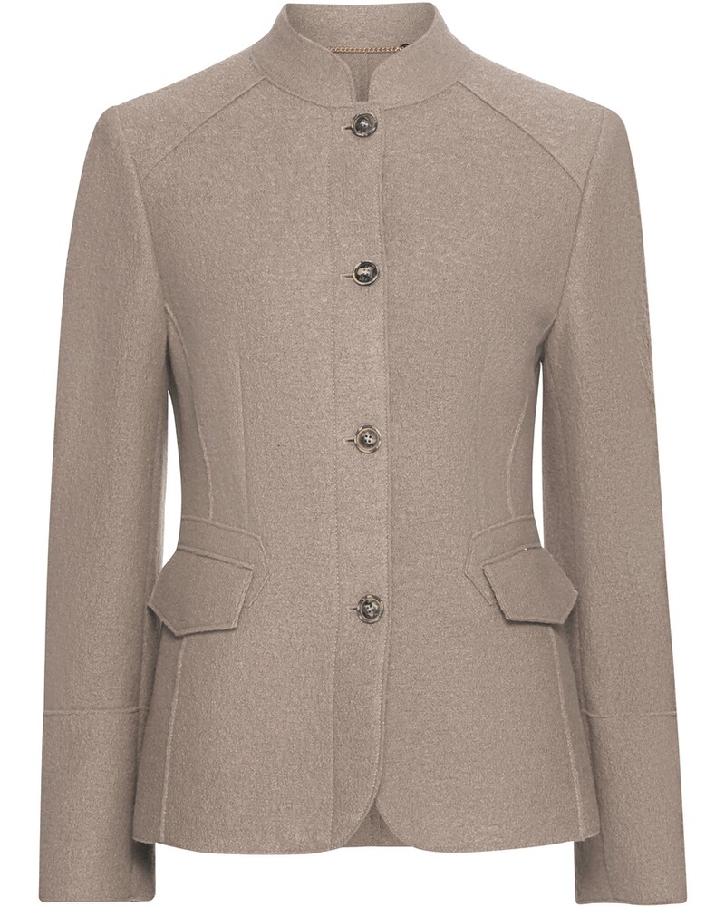 Stehkragenjacke