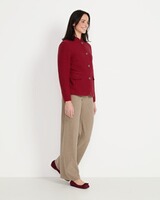 Stehkragenjacke, White Label