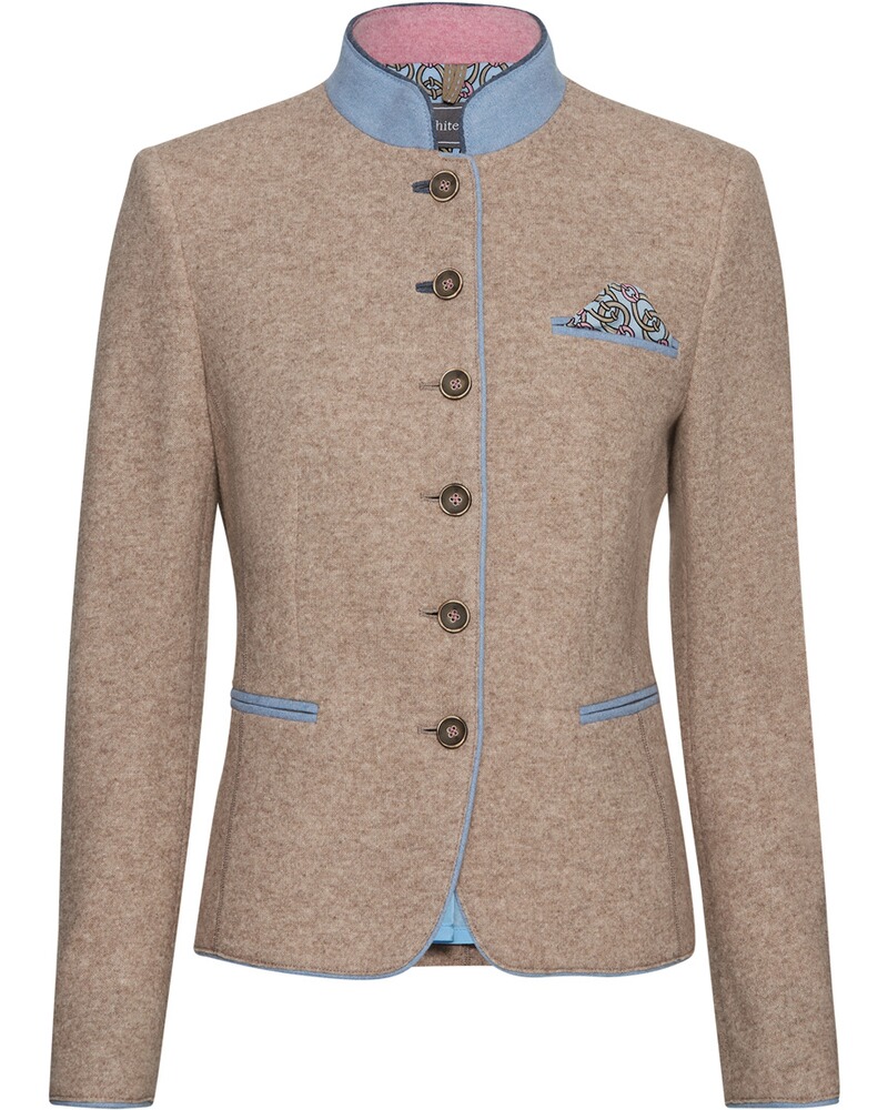Stehkragenjacke
