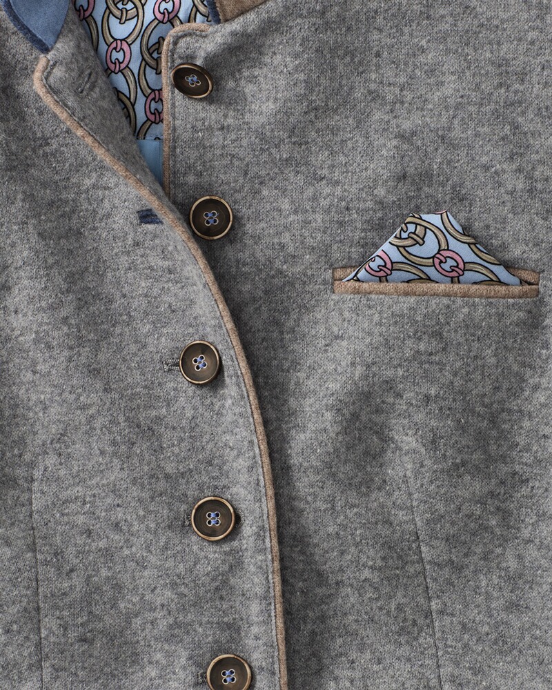 Stehkragenjacke, White Label