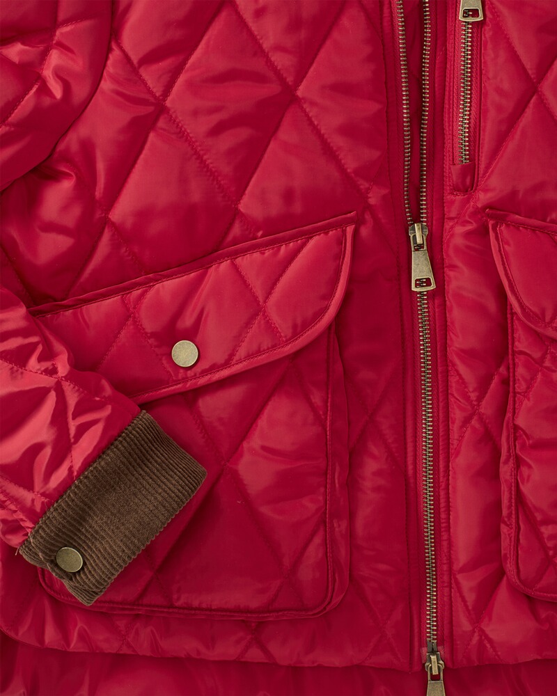 Kurze Steppjacke mit Cord, Brigitte von Schönfels