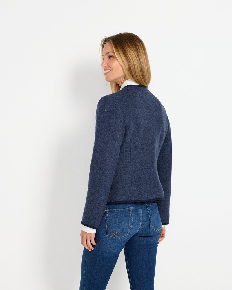 Walkjacke mit Lodendetail, Luis Steindl