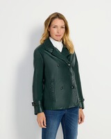 Nappalederjacke Caban-Style, Brigitte von Schönfels