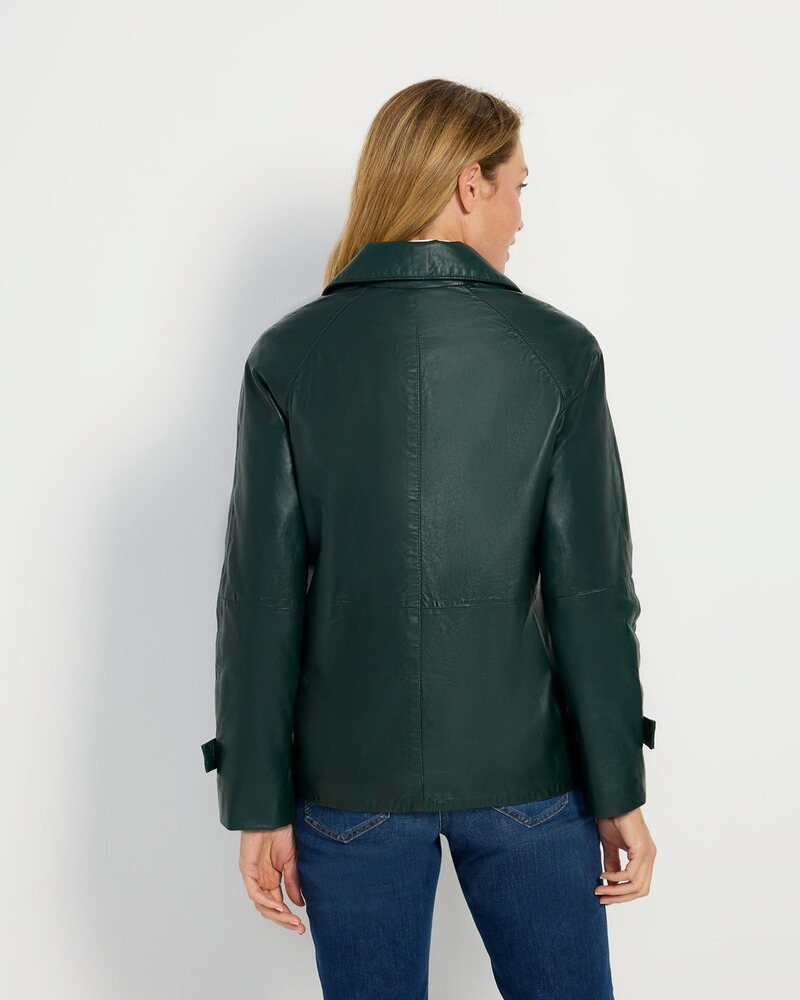 Nappalederjacke Caban-Style, Brigitte von Schönfels